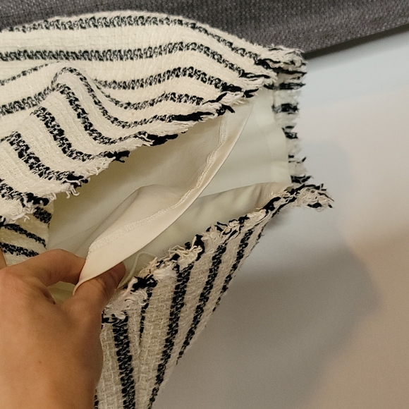 Zara TRF Collection Pinafore tweed fringe dress - Picture 10 of 11